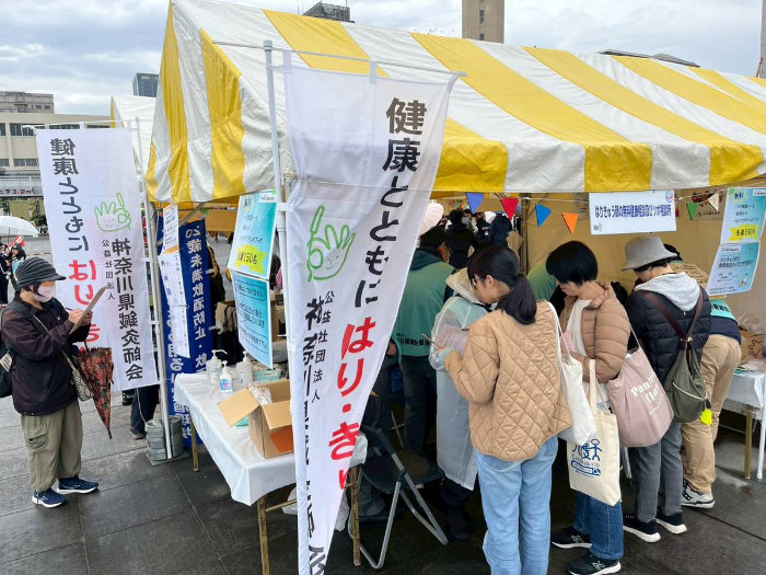 テントブース外観